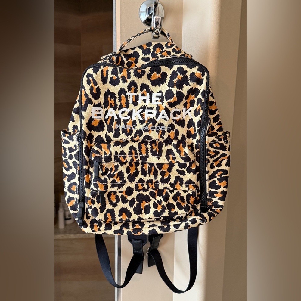 Marc Jacobs Leopard Print backpack
